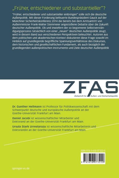 Produktbild: &bdquo;Fr&uuml;her, entschiedener und substantieller&ldquo;?