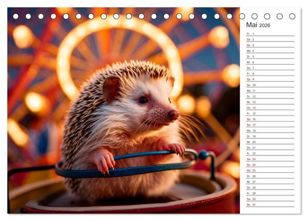 Produktbild: Stachelstars (Tischkalender 2026 DIN A5 quer), CALVENDO Monatskalender