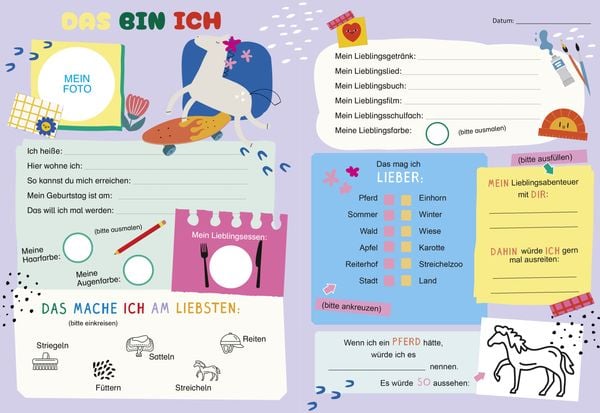 Produktbild: Meine Schulfreunde (Pferde)