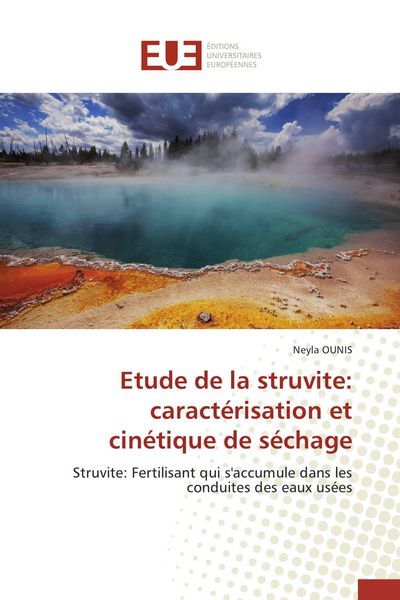 Produktbild: &Eacute;tude de la struvit&eacute;: caract&eacute;risation et cin&eacute;tique de s&eacute;chage