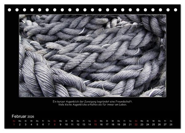 Produktbild: Freundschaft (Tischkalender 2026 DIN A5 quer), CALVENDO Monatskalender