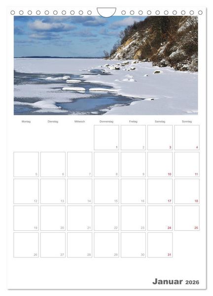 Produktbild: Insel R&uuml;gen / Planer (Wandkalender 2026 DIN A4 hoch), CALVENDO Monatskalender