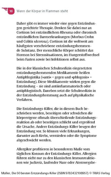 Produktbild: Die 50 besten Entz&uuml;ndungs-Killer