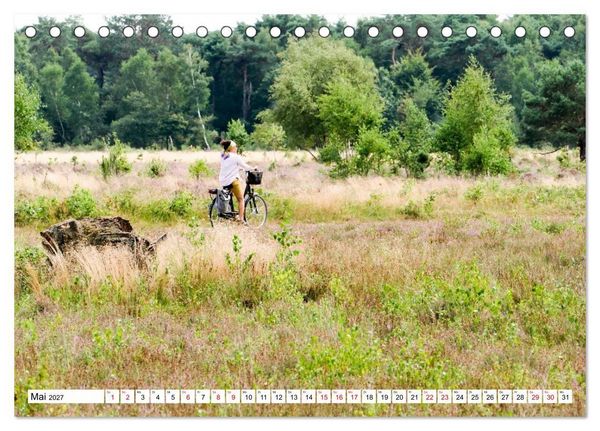 Produktbild: Radland Deutschland - L&uuml;neburger Heide (Tischkalender 2027 DIN A5 quer), CALVENDO Monatskalender