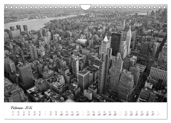 Produktbild: New York &ndash; The Big Apple (Wandkalender 2026 DIN A4 quer), CALVENDO Monatskalender