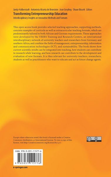 Produktbild: Transforming Entrepreneurship Education