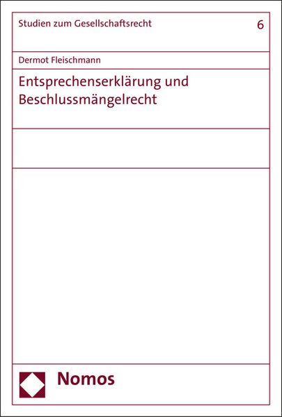 Produktbild: Entsprechenserkl&auml;rung und Beschlussm&auml;ngelrecht