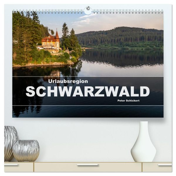 Urlaubsregion Schwarzwald (hochwertiger Premium Wandkalender 2025 DIN A2 quer), Kunstdruck in Hochglanz