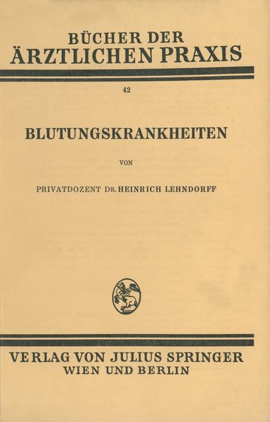 Produktbild: Blutungskrankheiten