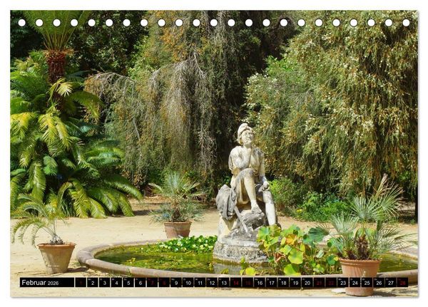 Produktbild: Botanischer Garten Palermo (Tischkalender 2026 DIN A5 quer), CALVENDO Monatskalender