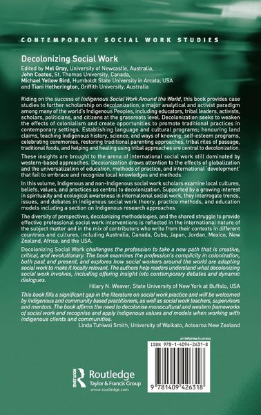 Produktbild: Decolonizing Social Work
