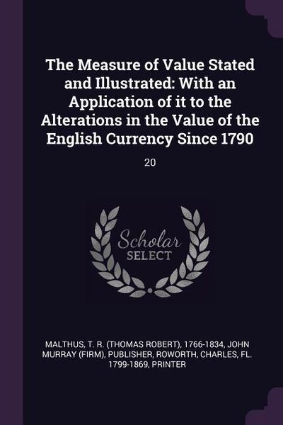 Produktbild: The Measure of Value Stated and Illustrated