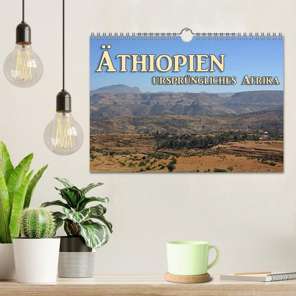 Produktbild: &Auml;thiopien, urspr&uuml;ngliches Afrika (Wandkalender 2026 DIN A4 quer), CALVENDO Monatskalender
