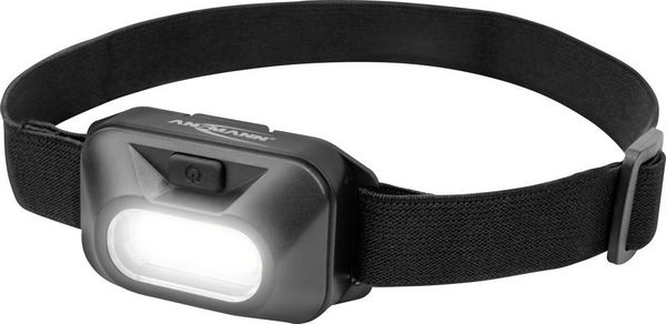 Produktbild: Ansmann HD120B LED Stirnlampe batteriebetrieben 125lm 15h 1600-0357