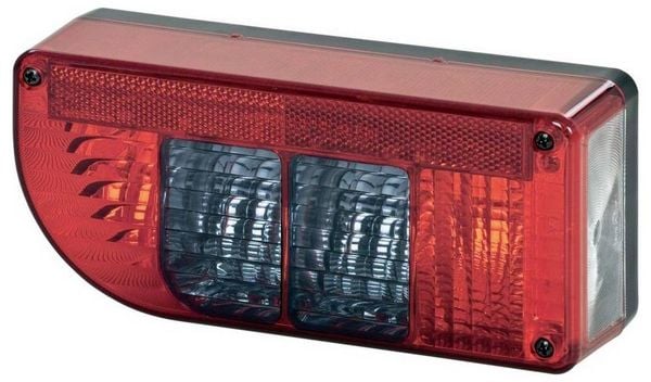 Produktbild: SecoR&uuml;t Fahrradtr&auml;ger-R&uuml;ckleuchte Blinker, Bremslicht, Kennzeichenleuchte, Nebelschlussleuchte, Reflektor, R&uuml;ckfahrscheinwerfer