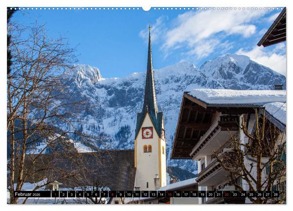 Produktbild: Abtenau im Lammertal (hochwertiger Premium Wandkalender 2026 DIN A2 quer), Kunstdruck in Hochglanz