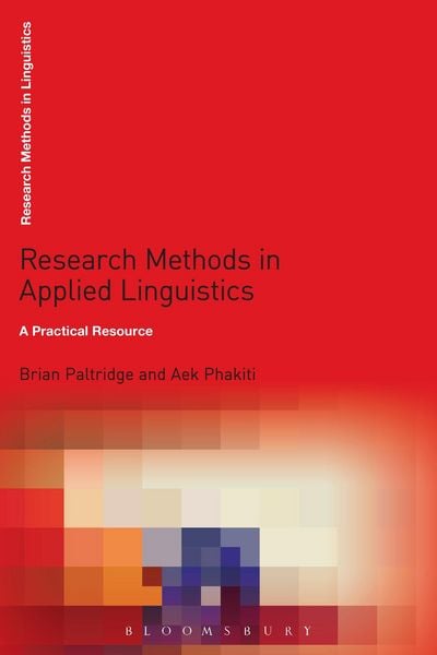 Produktbild: Research Methods in Applied Linguistics
