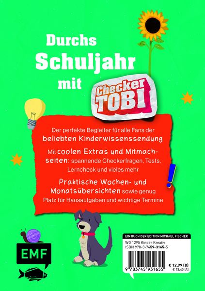 Produktbild: Checker Tobi &ndash; Sch&uuml;lerkalender 2026/2027