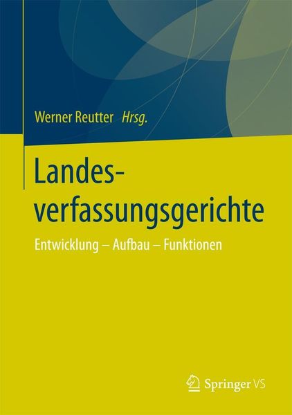 Produktbild: Landesverfassungsgerichte