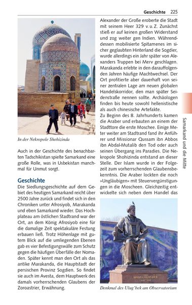 TRESCHER Reiseführer Usbekistan