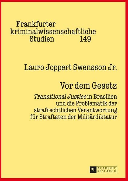 Produktbild: Vor dem Gesetz