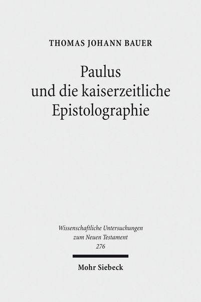 Produktbild: Paulus und die kaiserzeitliche Epistolographie