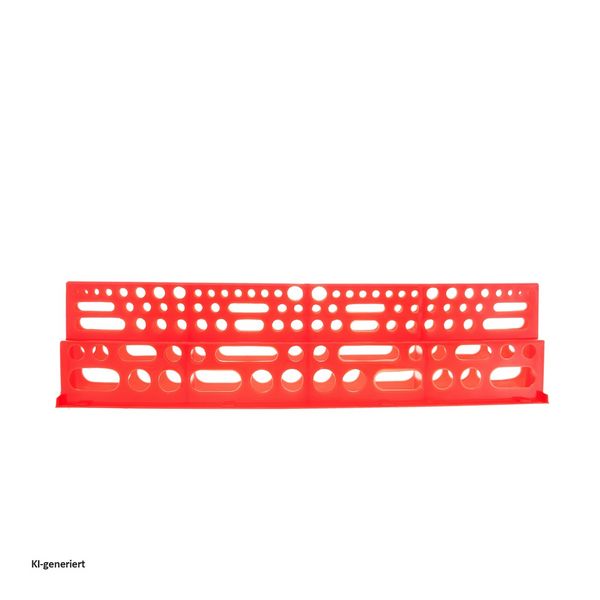 Produktbild: HTI-Living Werkzeughalter Wandhalter Werkzeugleiste Kunststoff rot 60 cm Werkzeugaufbewahrung
