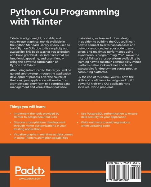 Produktbild: Python GUI Programming with Tkinter