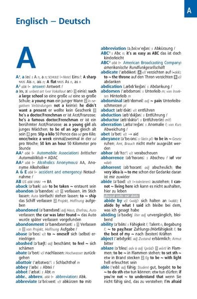 Produktbild: Langenscheidt Abitur-W&ouml;rterbuch Englisch Klausurausgabe