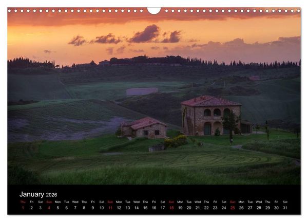 Produktbild: Tuscany (Wall Calendar 2026 DIN A3 landscape), CALVENDO 12 Month Wall Calendar