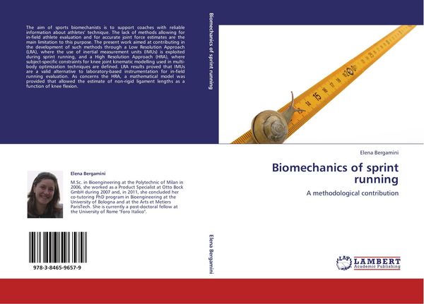 Produktbild: Biomechanics of sprint running
