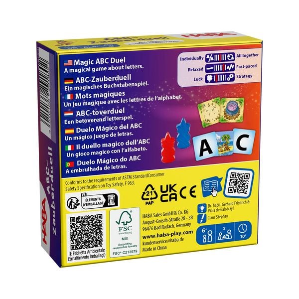 Produktbild: ABC-Zauberduell