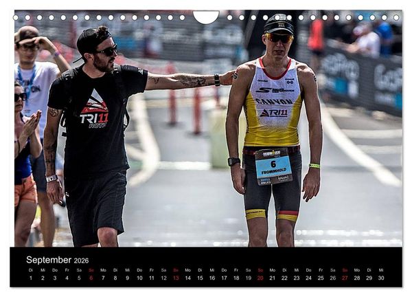 Produktbild: TRIATHLON 2026 (Wandkalender 2026 DIN A4 quer), CALVENDO Monatskalender