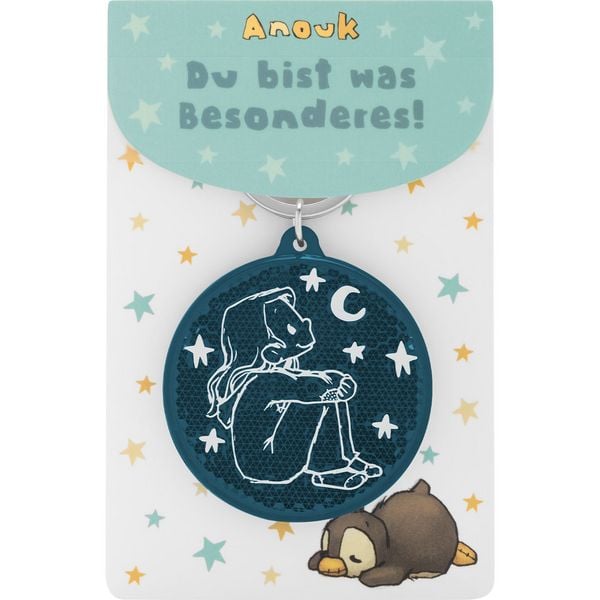 Runder Reflektor mit Anouk-Motiv