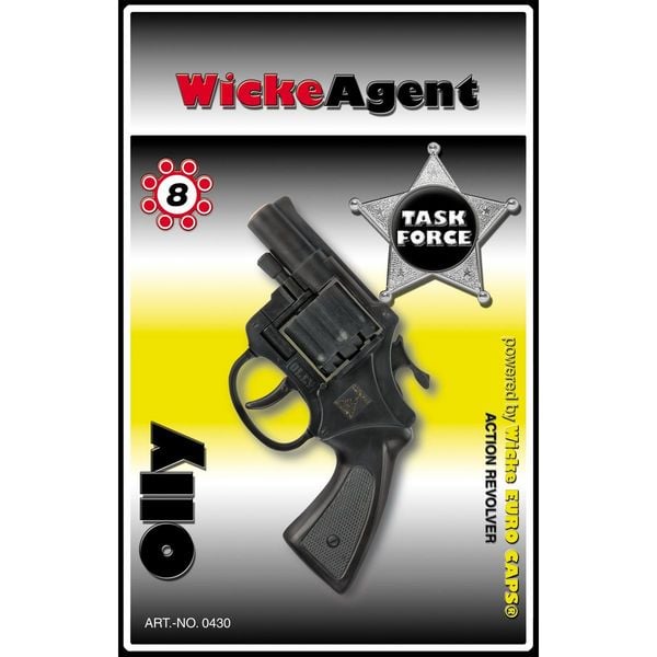 8er Agentenpistole Olly 12,7cm, Tester