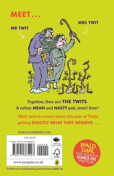 Produktbild: Dahl, R: Twits