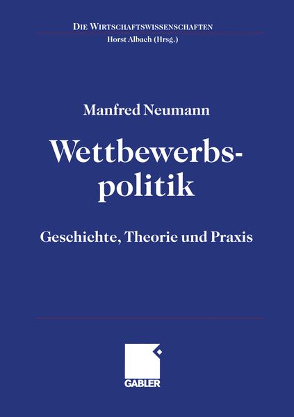 Produktbild: Wettbewerbspolitik