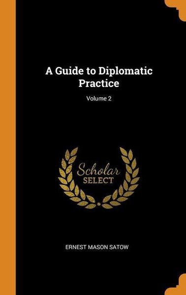 Produktbild: A Guide to Diplomatic Practice; Volume 2