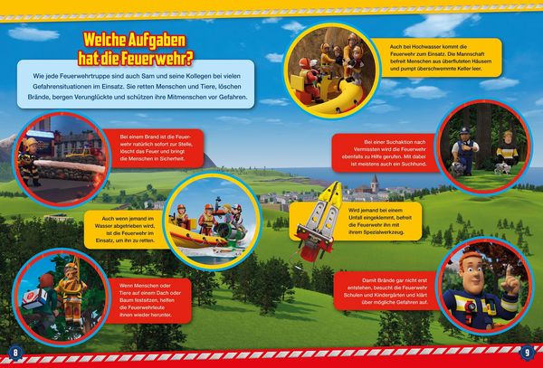 Produktbild: Feuerwehrmann Sam: Mein gro&szlig;es Buch von Feuerwehrmann Sam