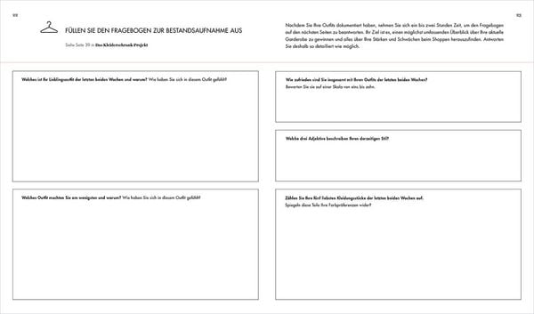 Das Kleiderschrank-Projekt. Praxisbuch