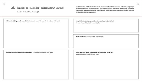 Produktbild: Das Kleiderschrank-Projekt. Praxisbuch