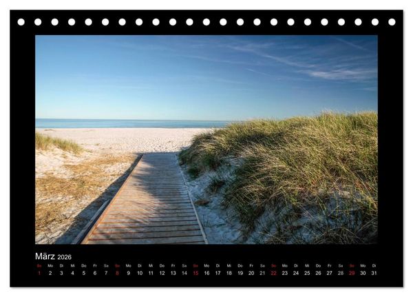 Produktbild: Die Farben Bornholms (Tischkalender 2026 DIN A5 quer), CALVENDO Monatskalender