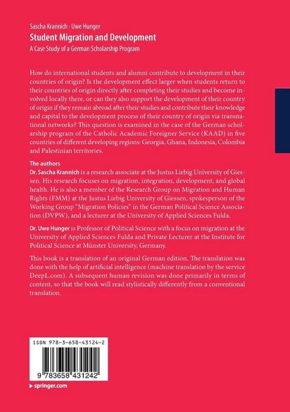 Produktbild: Student Migration and Development