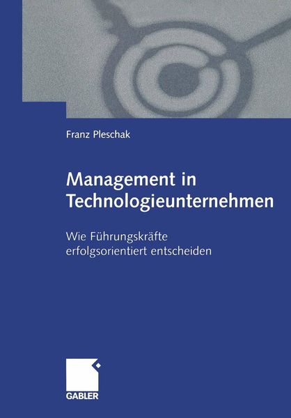 Produktbild: Management in Technologieunternehmen