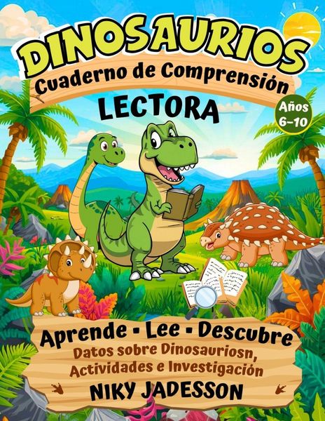 Produktbild: Dinosaurios Cuaderno de Comprensi&oacute;n Lectora