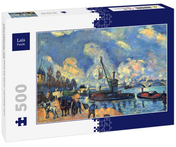 Produktbild: Lais Puzzle Paul C&eacute;zanne - Die Seine bei Bercy, Gem&auml;lde nach Armand Guillaumin 500 Teile