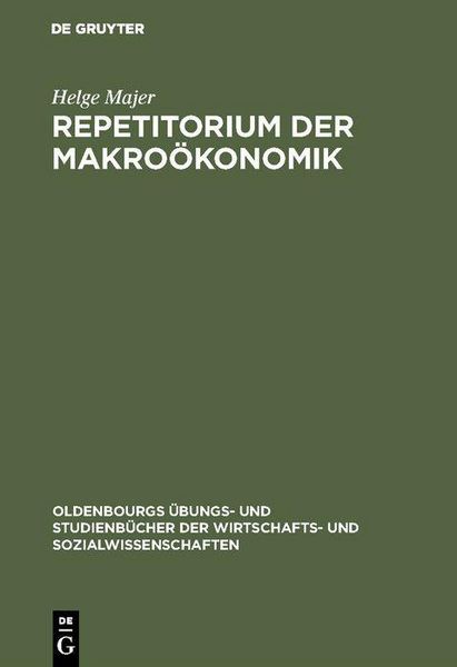 Produktbild: Repetitorium der Makro&ouml;konomik