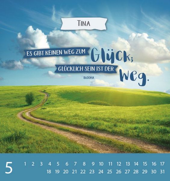 Produktbild: Namenskalender Tina