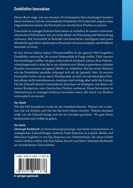 Produktbild: Denkfehler Innovation