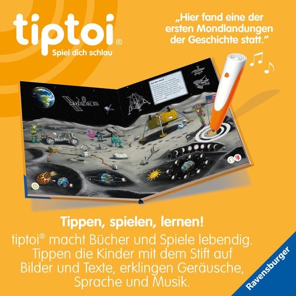 Tiptoi® Der Weltraum: Raumfahrt, Sterne und Planeten